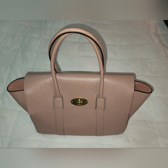 Mulberry Dark Blush New style Bayswater - Picture 2 of 16